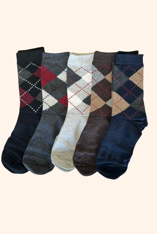 Diamond Everyday Dads Essential Socks - 5 Pack