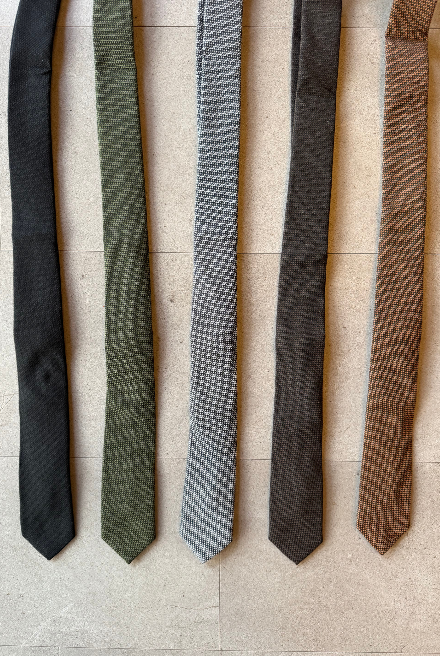 Midnight Shadow Slim Tie