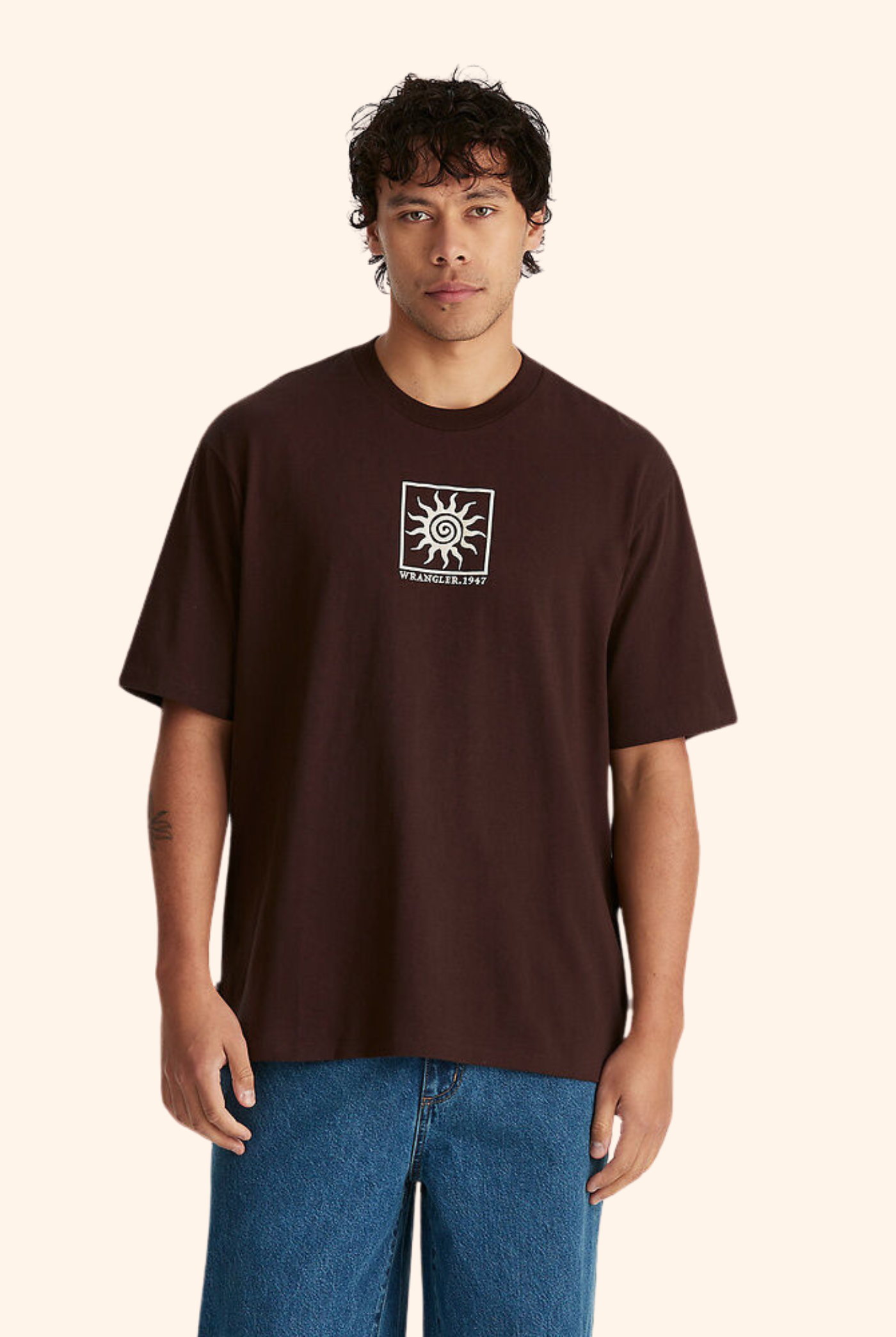 Sun Spiral Slacker Tee