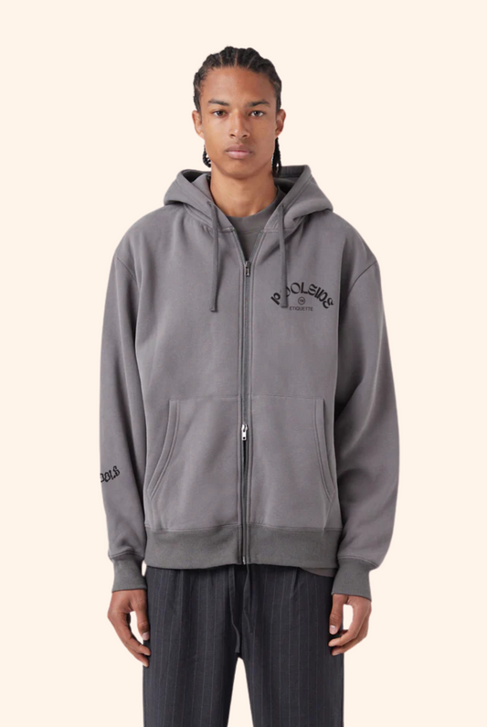Better Zip Hood in Ash Grey