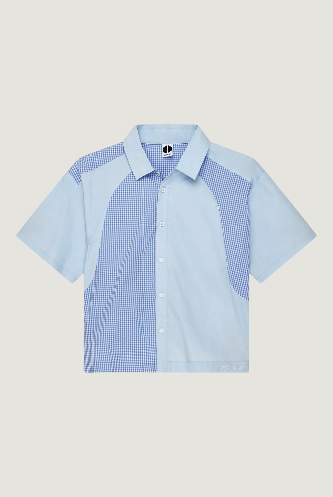Frankie Button Up Shirt in Blue