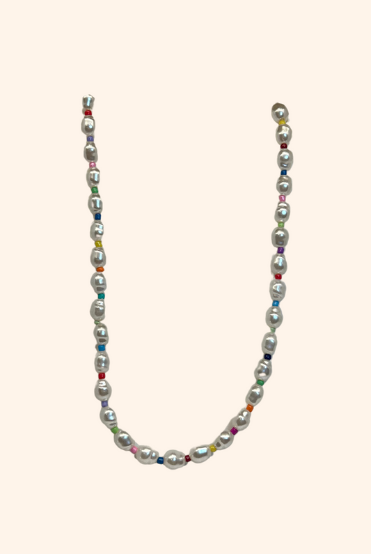 Confetti Pearl Necklace