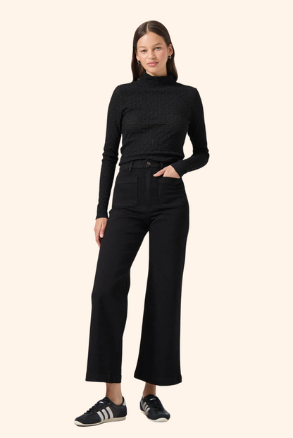 Sailor Jean in Rinse Black