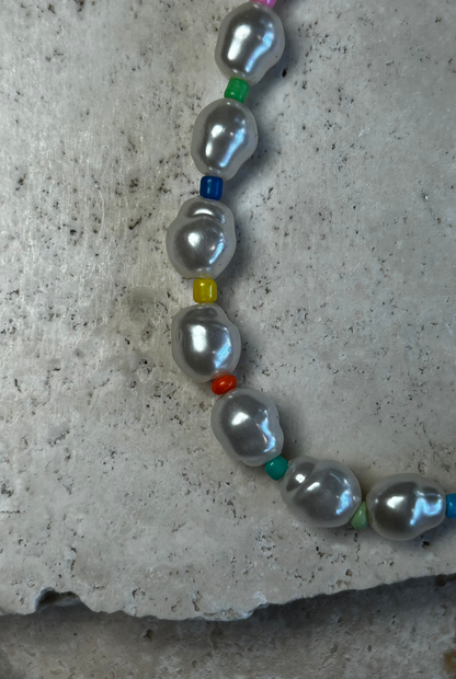 Confetti Pearl Necklace
