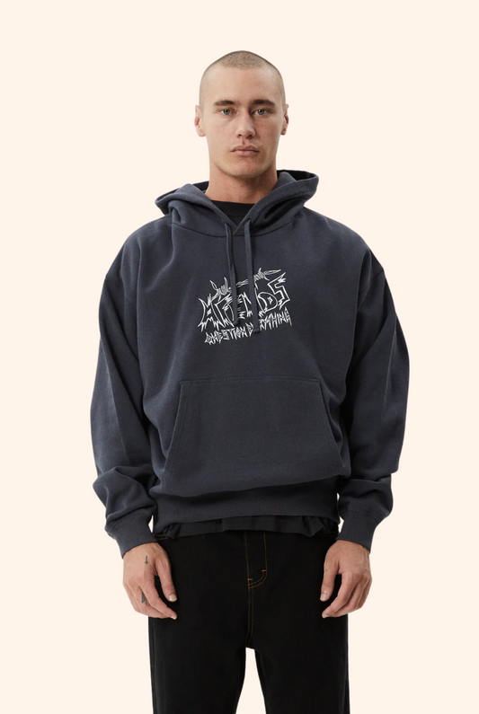 Moments Boxy Hoodie Charcoal