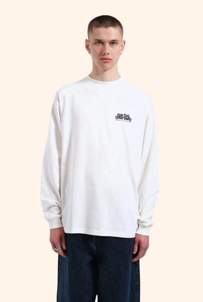 Reno Long Sleeve Off White Flower Times