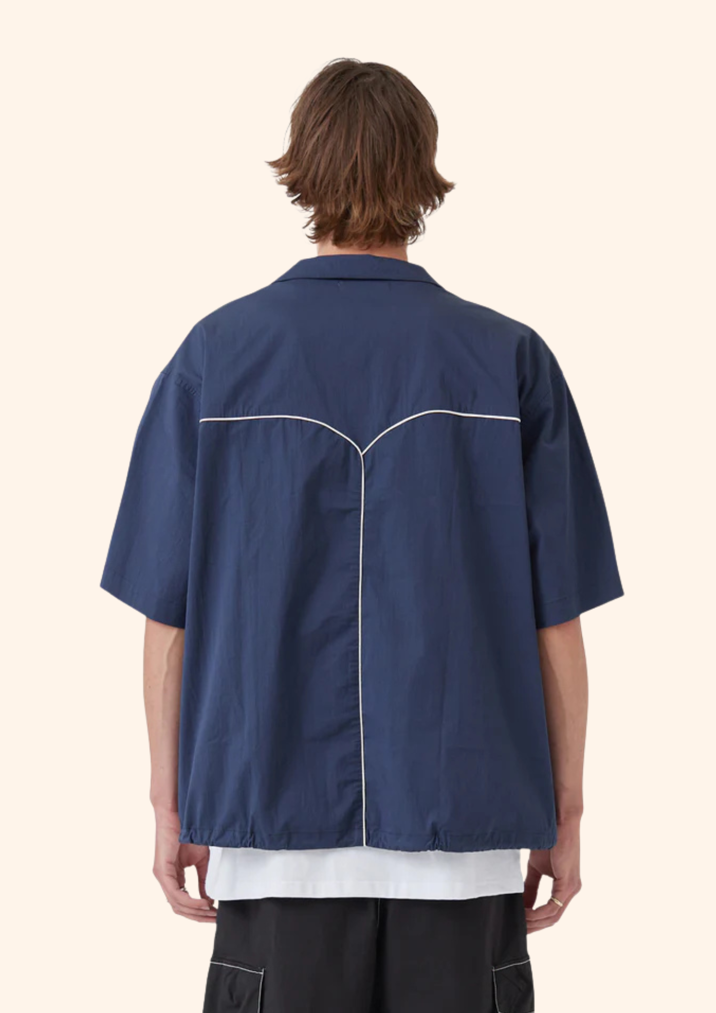 Radio Shirt in Navy