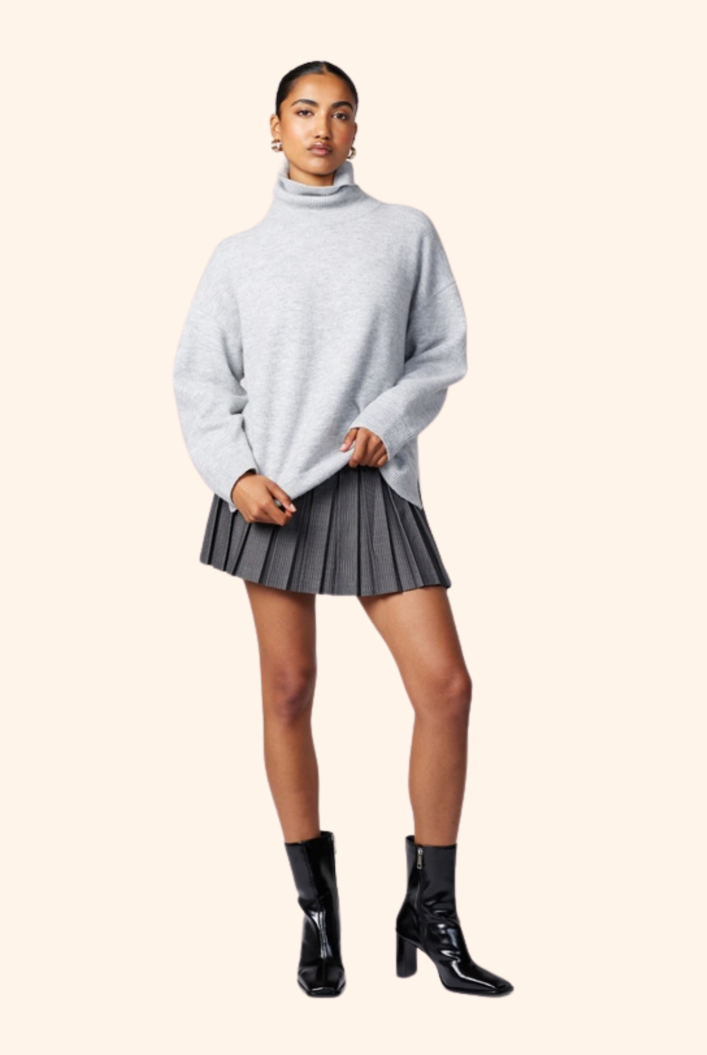 State of Mind Knit in Grey
