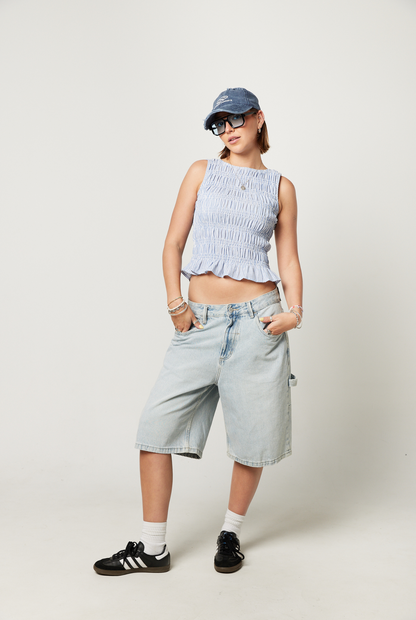 Mila Tank in Skyblue