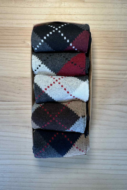 Diamond Everyday Dads Essential Socks - 5 Pack