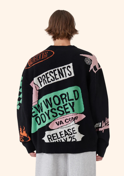 NWO Knit in Black