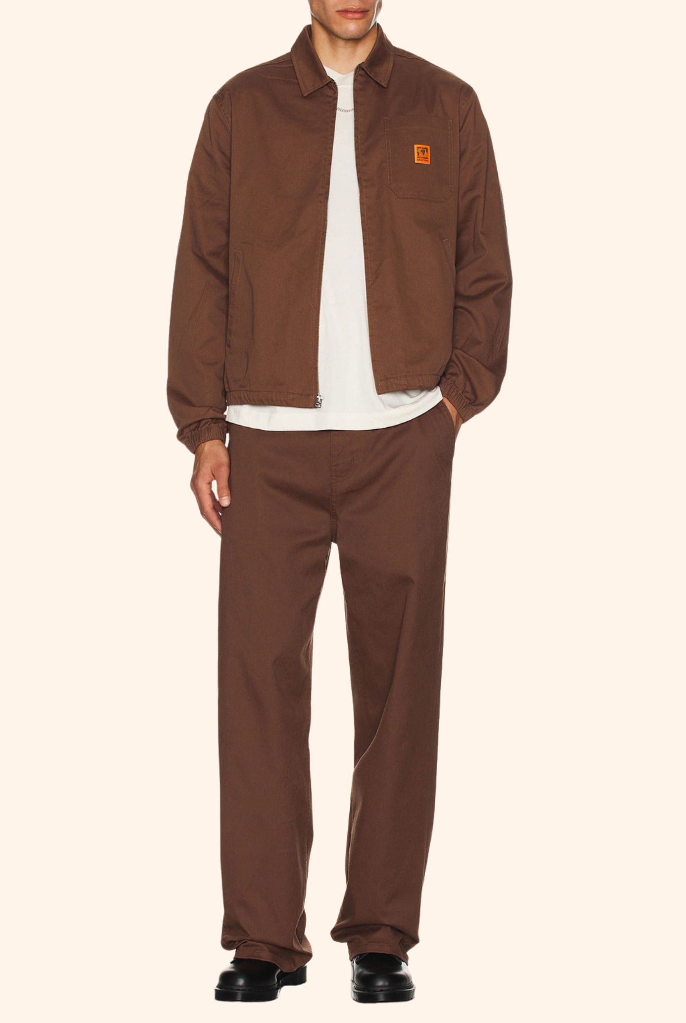 Union Baggy Pant in Brown