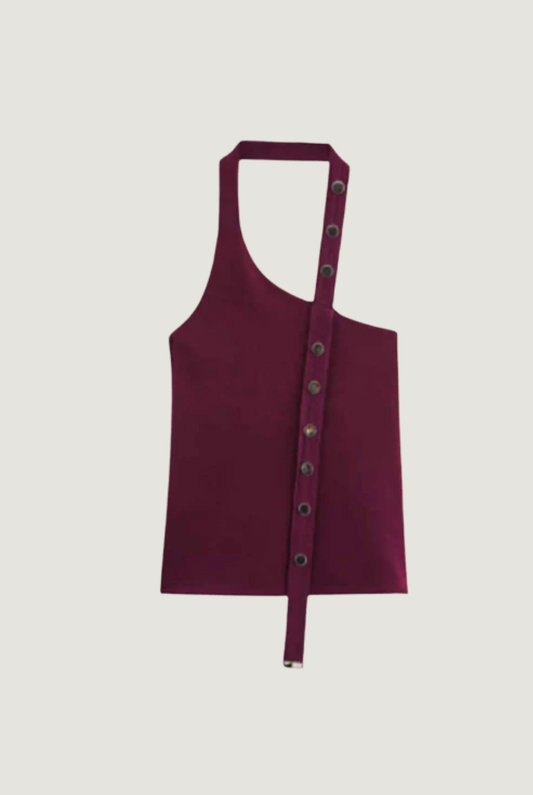 Holly Halter in Burgandy