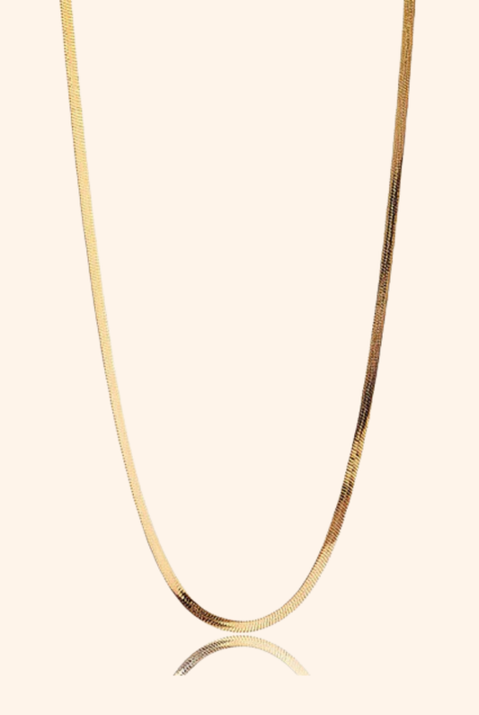 Sidewalk Chain Necklace in Gold