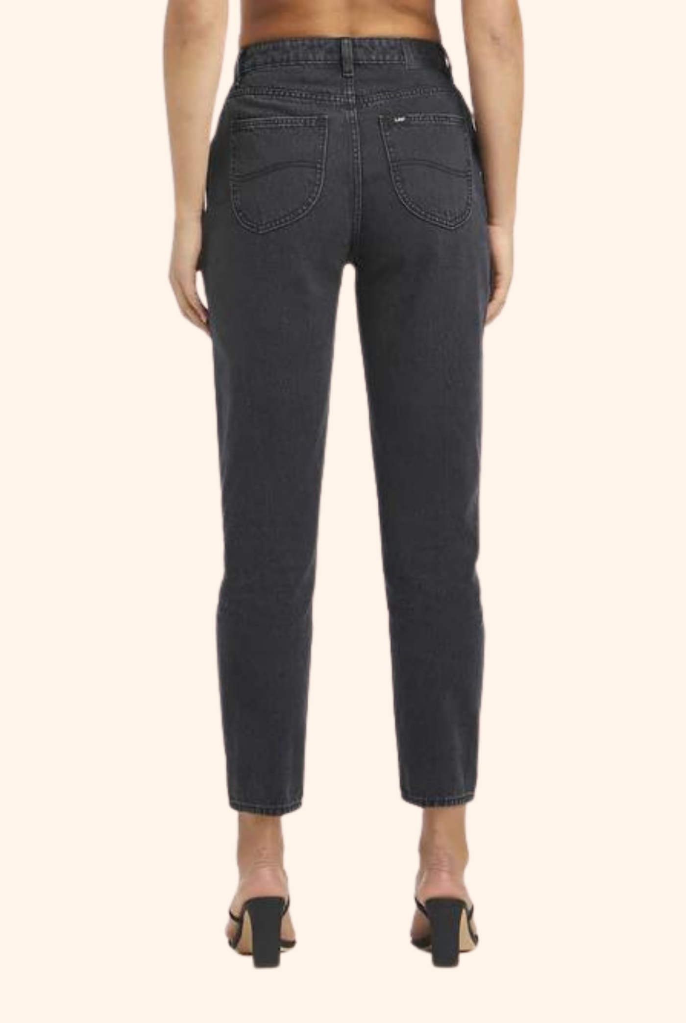 High Moms Slim Organic Cotton Jean - Black Theory