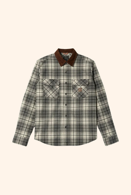 Builders Bowery Flannel in Off White