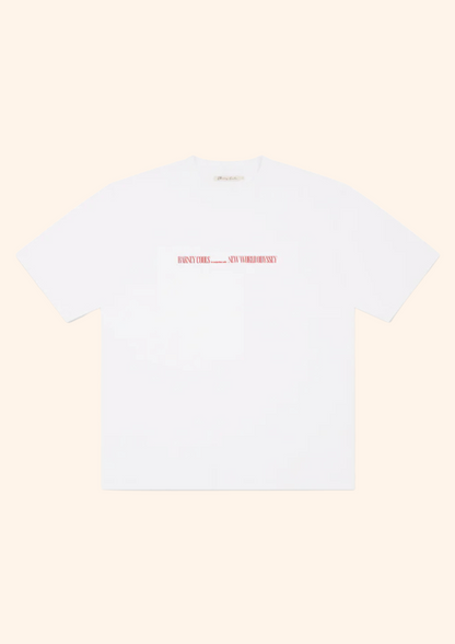 Loop Tee in White