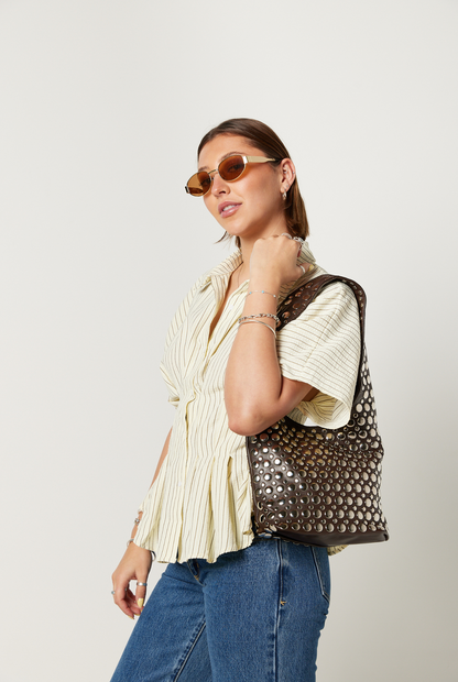 PRE ORDER Saskia Shirt in Lemon