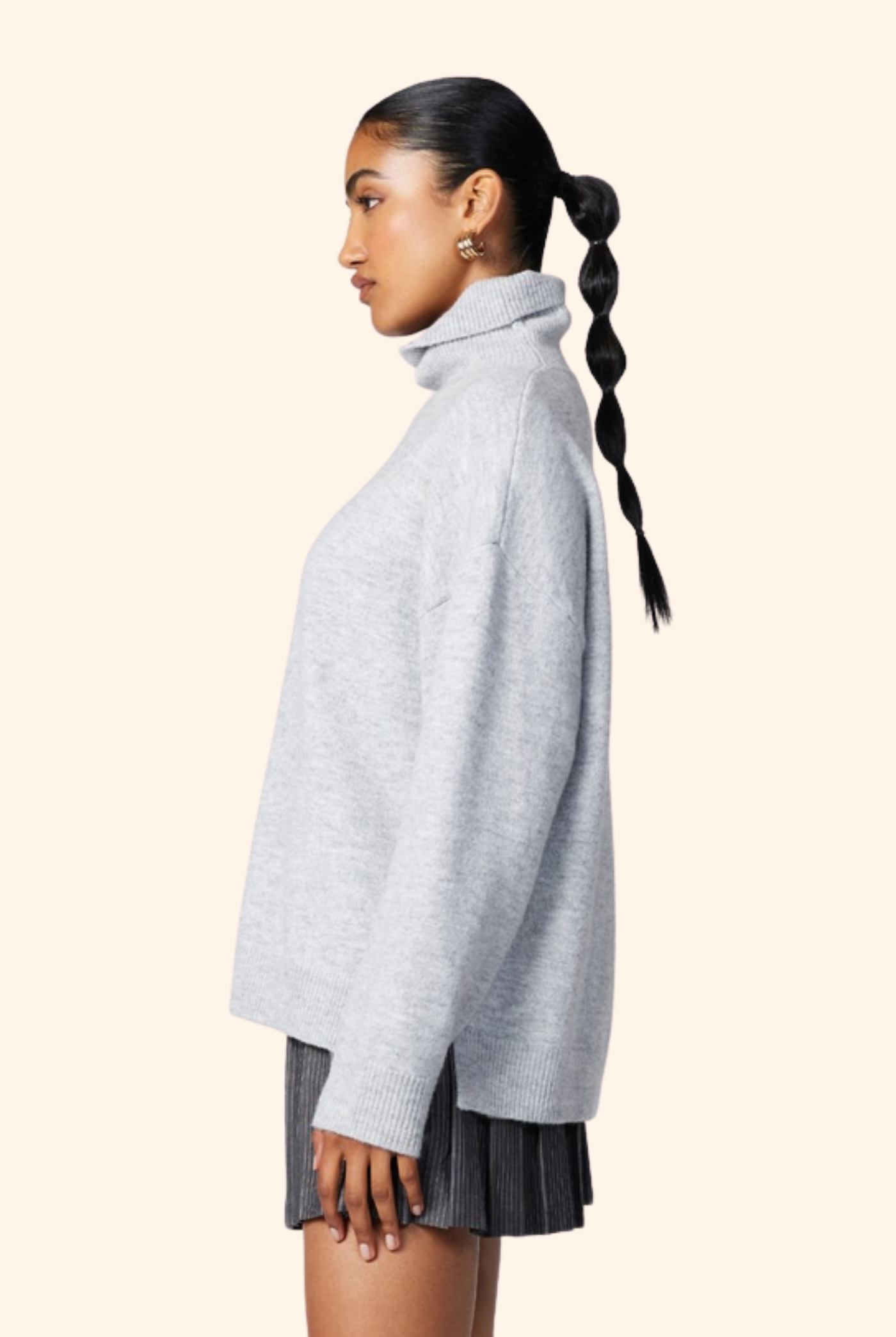 State of Mind Knit in Grey