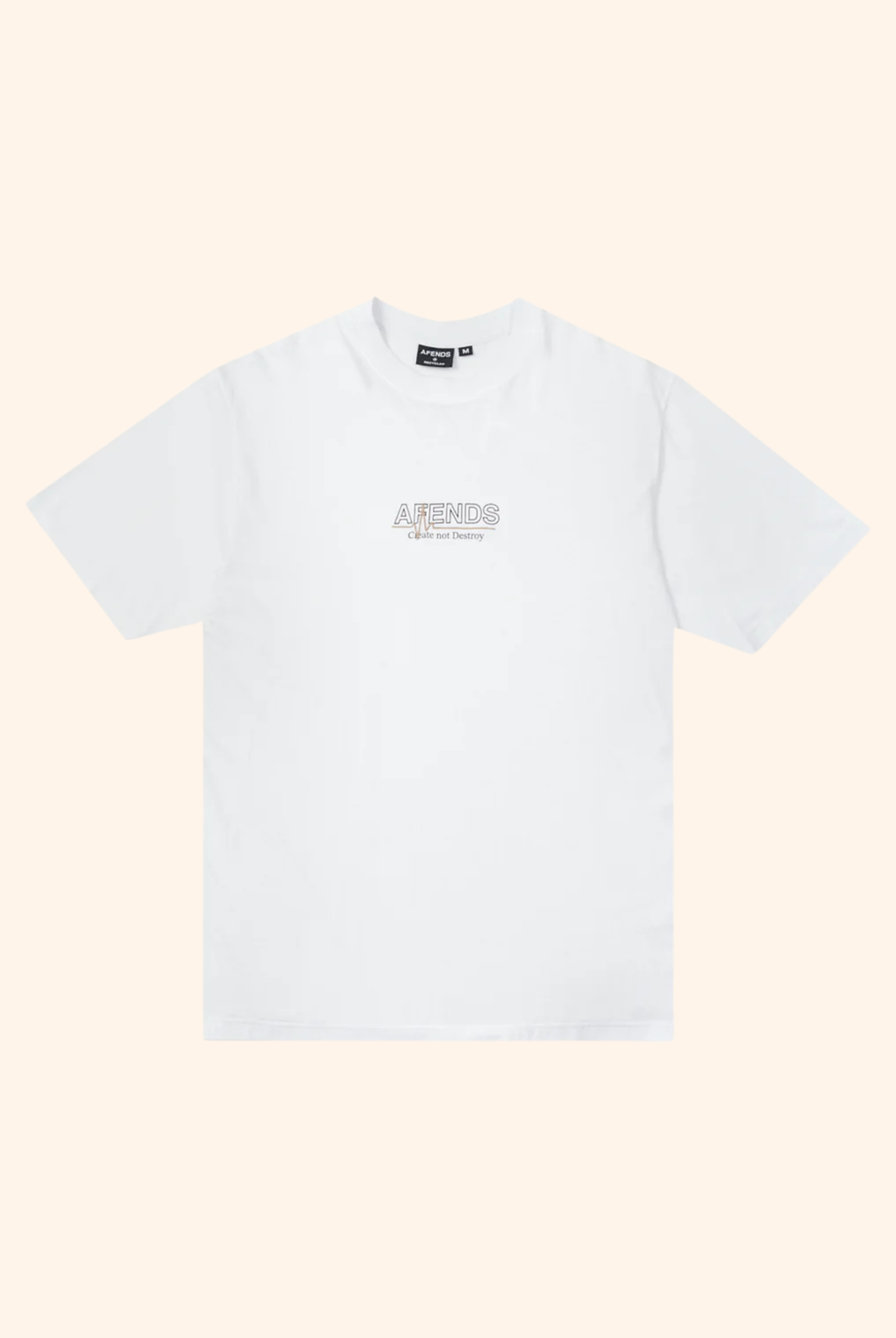 Retro Fit Tee in White