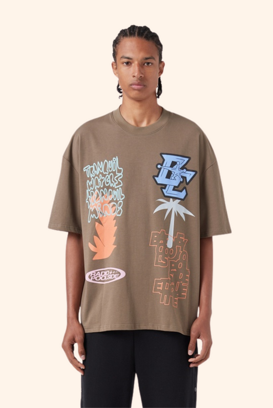 Stacked Tee Earth