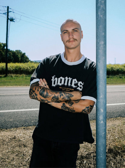Bones Classic Ringer Tee Vintage