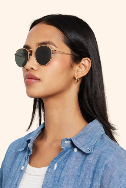 Raybands Round Metal RB3447