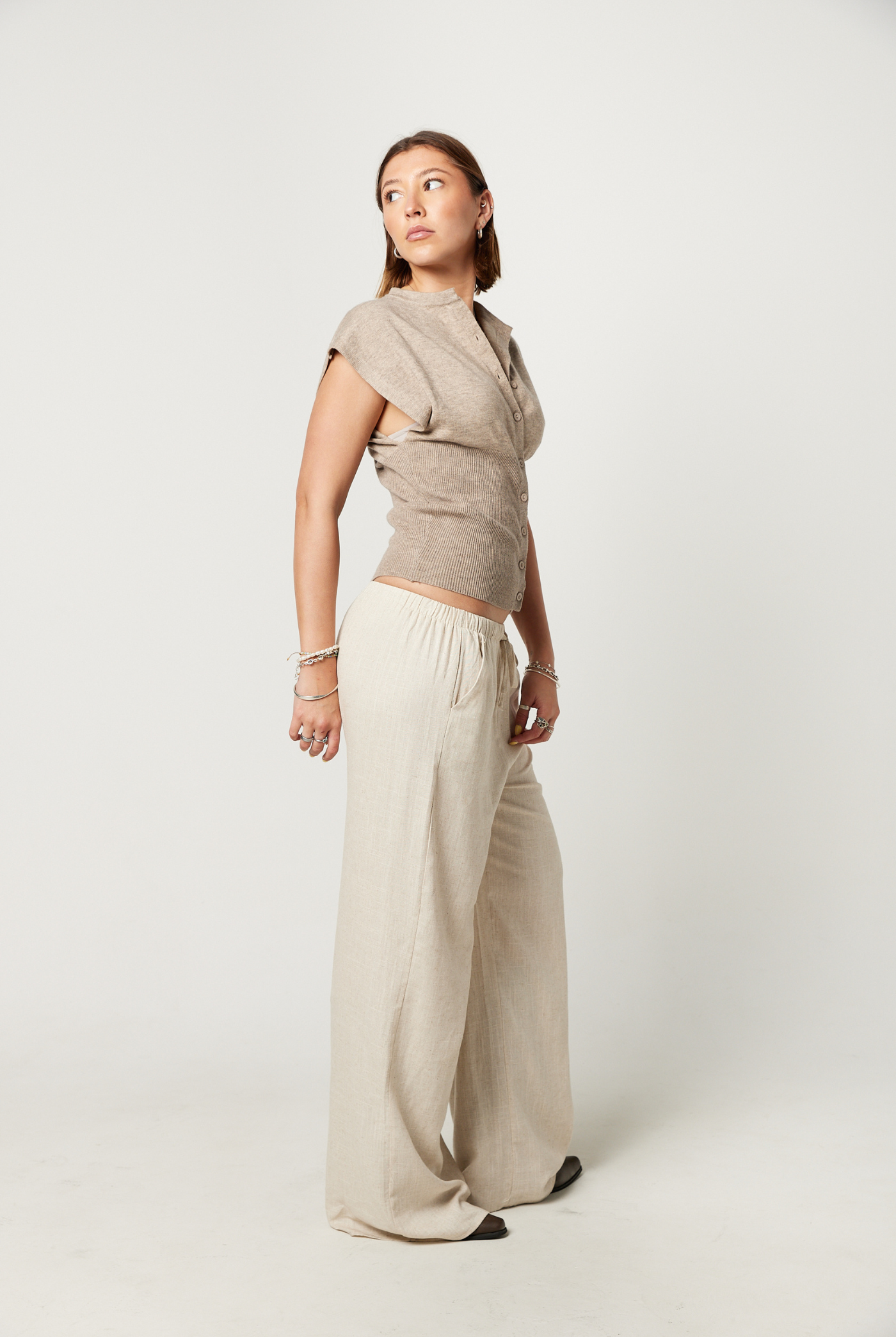 Elissa Knit in Brown
