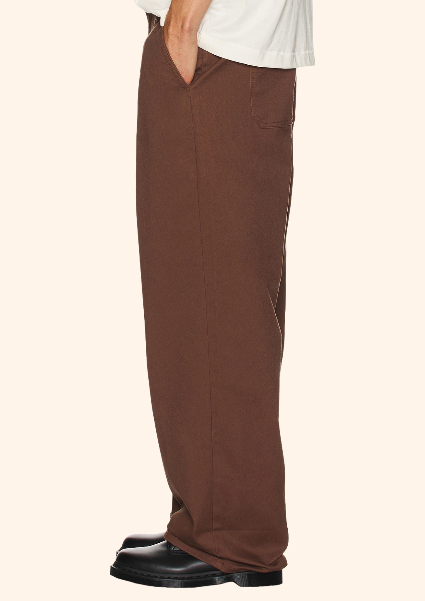 Union Baggy Pant in Brown