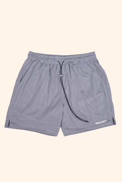 Luxury Mesh Shorts - Grey