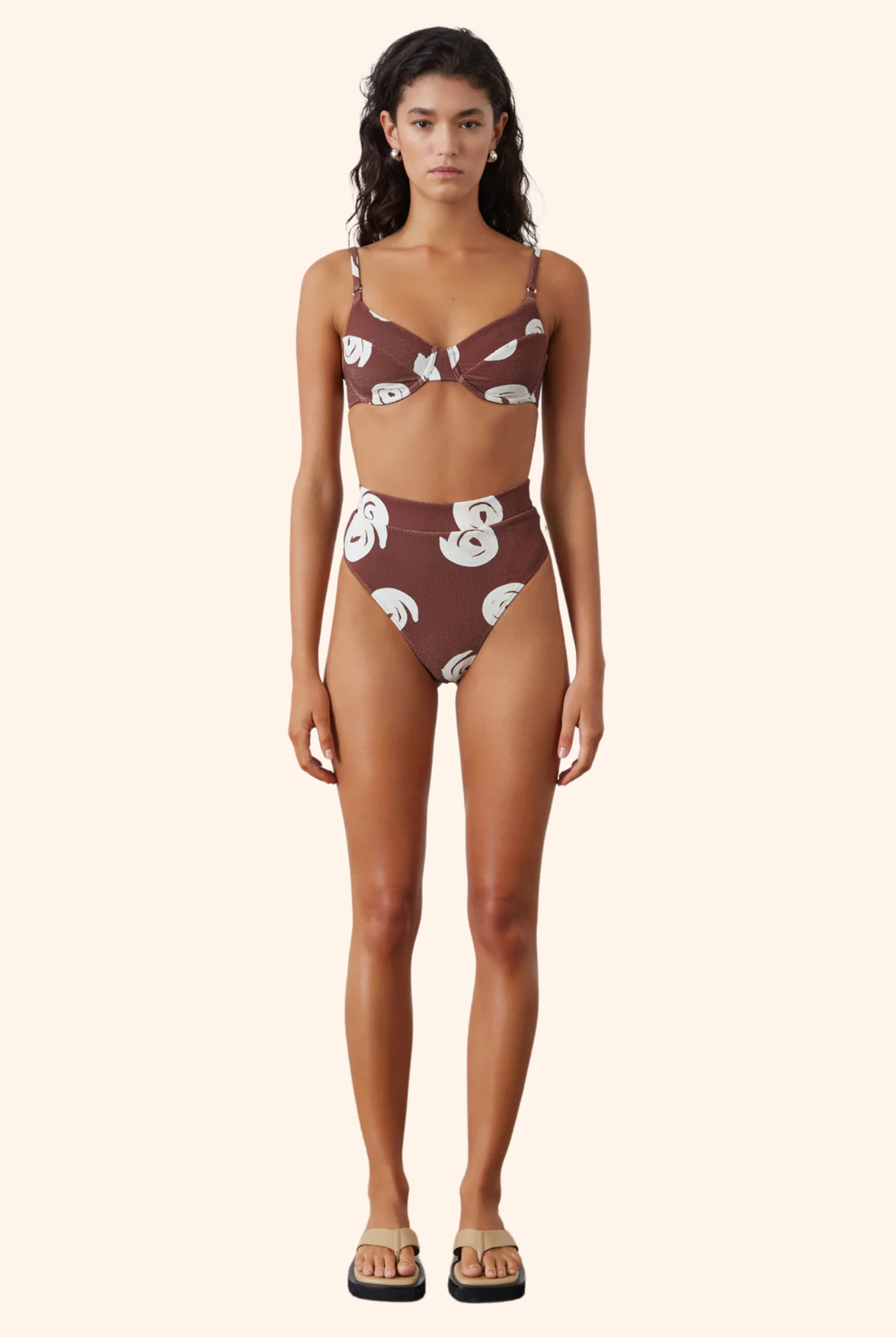 Cocoa Swirl Waistband Brief