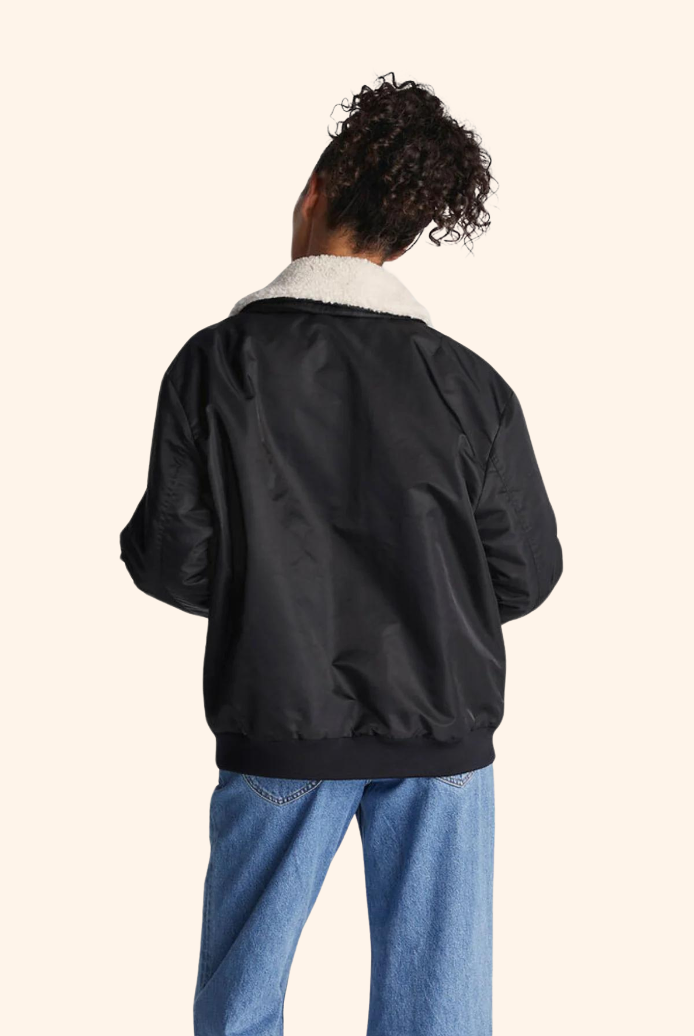 Angelina Bomber Jacket Black