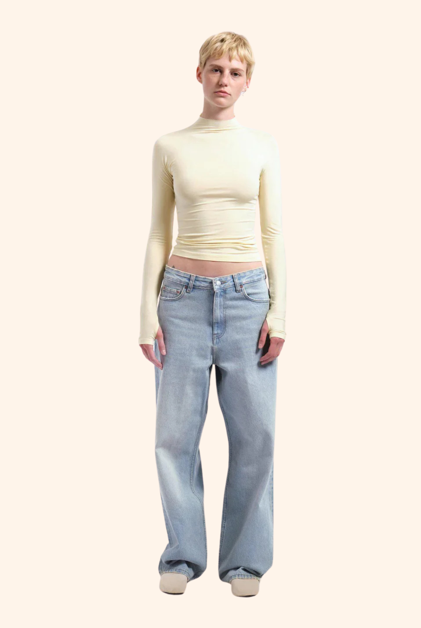Aria Top Light Yellow