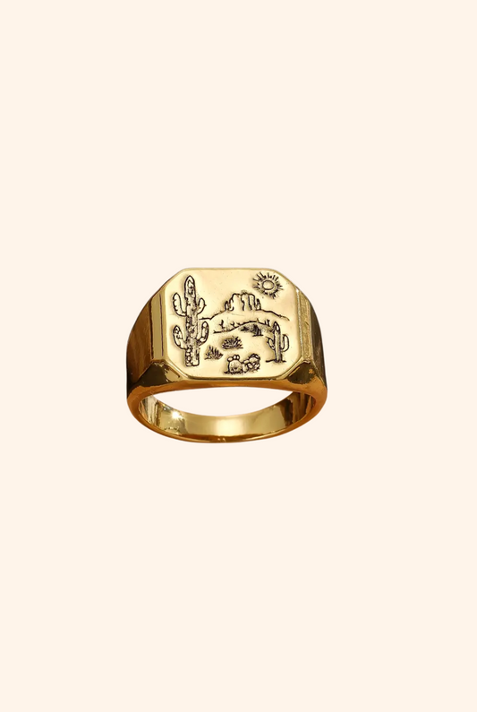Western Gold Ring