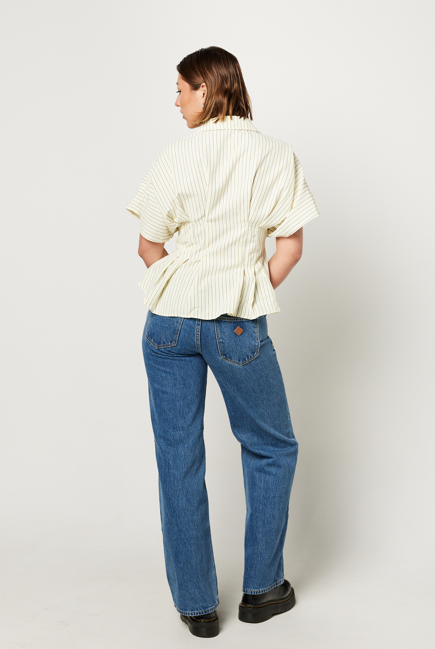 PRE ORDER Saskia Shirt in Lemon