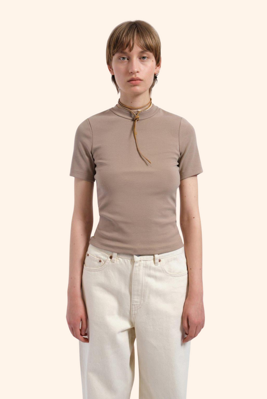 Kenna Top in Light Morel