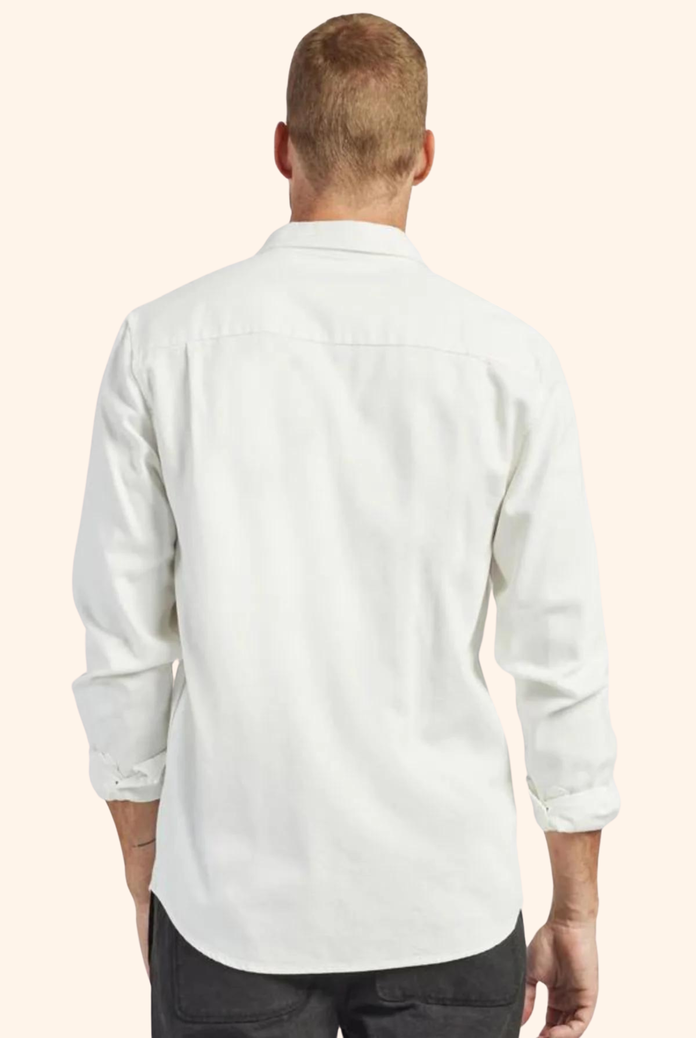 McQueen Twill Shirt White