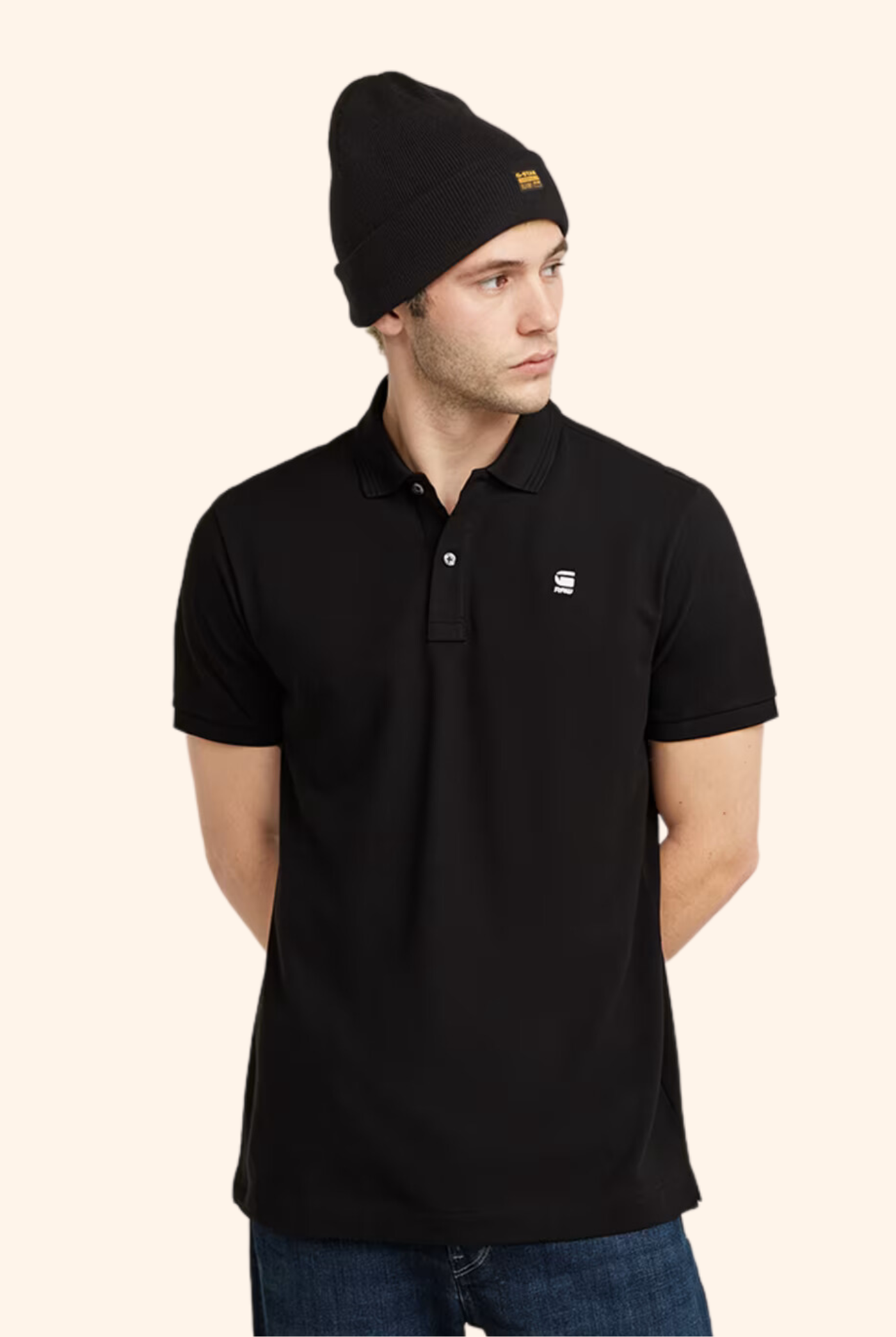 Dunda Slim Polo Black