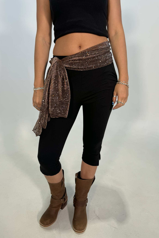 Capri Pant in Black