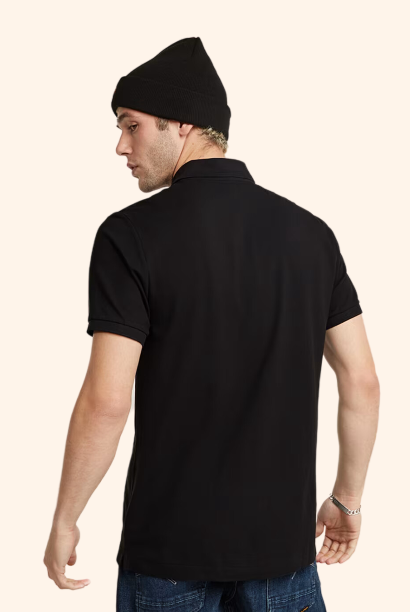 Dunda Slim Polo Black