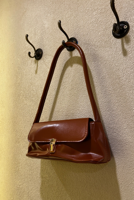 The Avery Bag in Bronze
