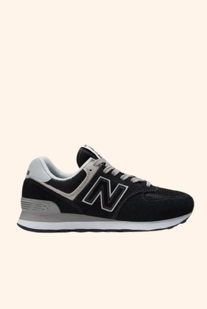 574 Black with Grey Mens