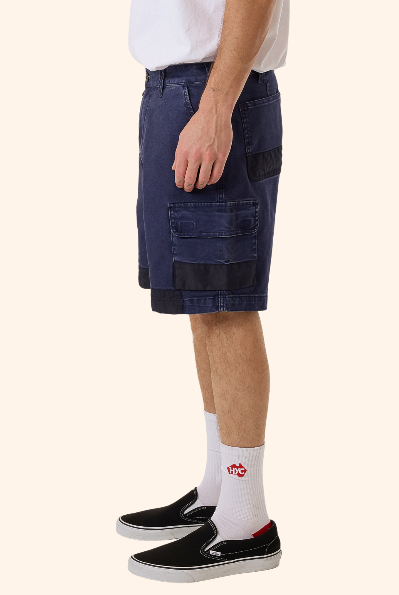 Built Up Shorts Yakka Blue