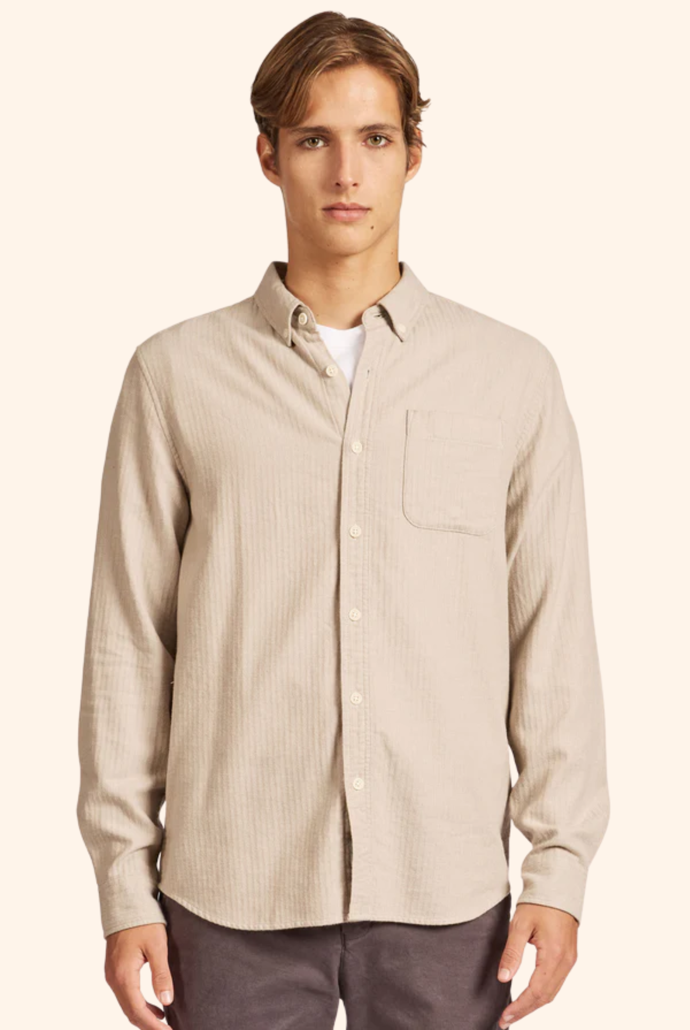Allen Shirt Otter Tan