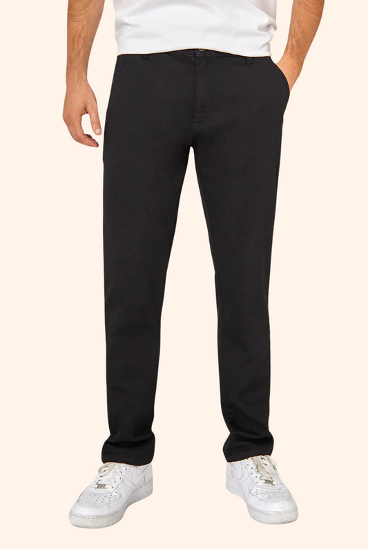 Regular Drifter Straight Chino Spray Black