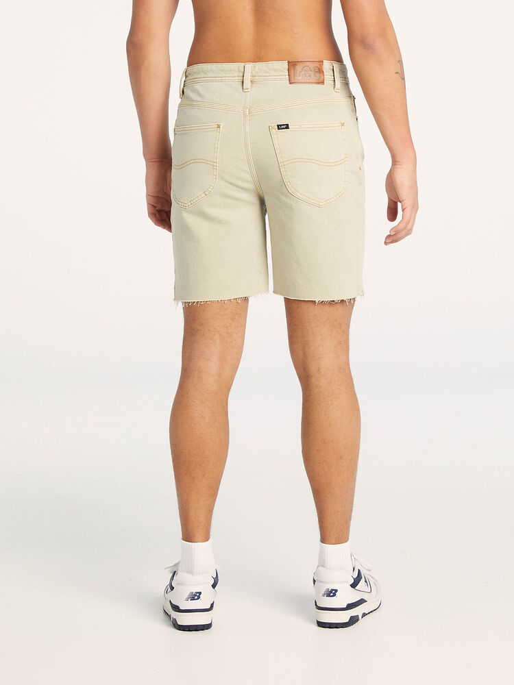 L-Two Slim Short - Macadamia