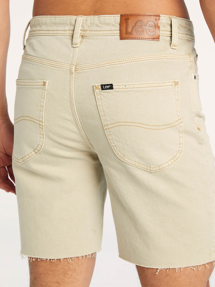 L-Two Slim Short - Macadamia