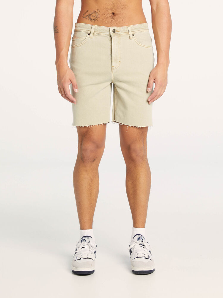 L-Two Slim Short - Macadamia