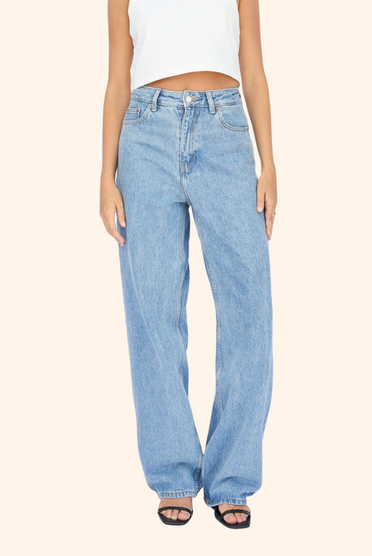 Donna Baggy Steam Sky Retro