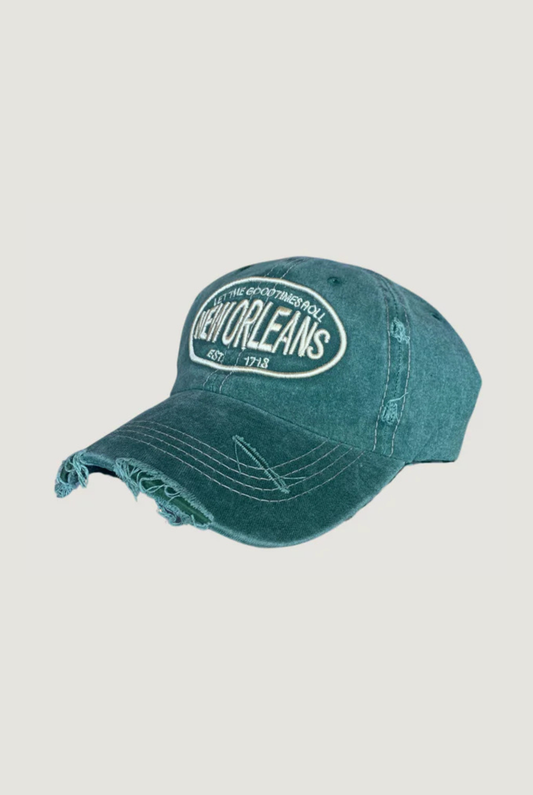 New Orleans Cap in Green